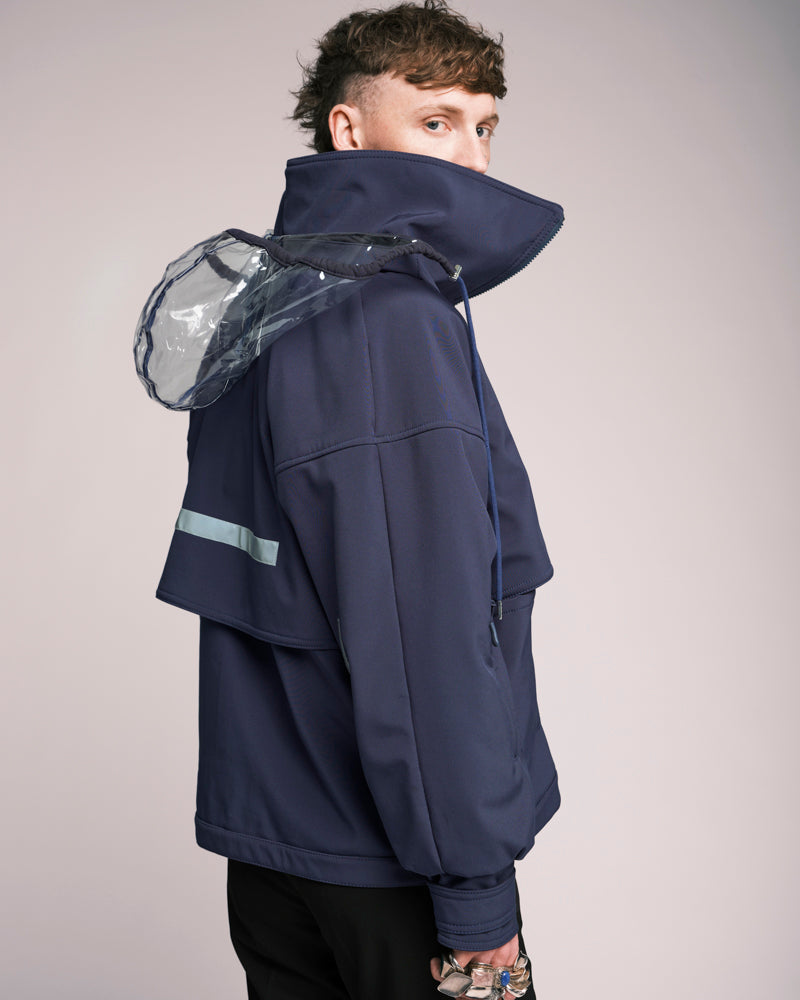 VESTE BRIGADE BLEU MARINE