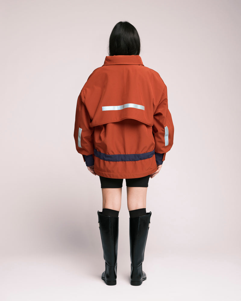 VESTE CASERNE ROUILLE FLAMBOYANT
