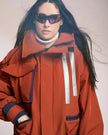 VESTE CASERNE ROUILLE FLAMBOYANT