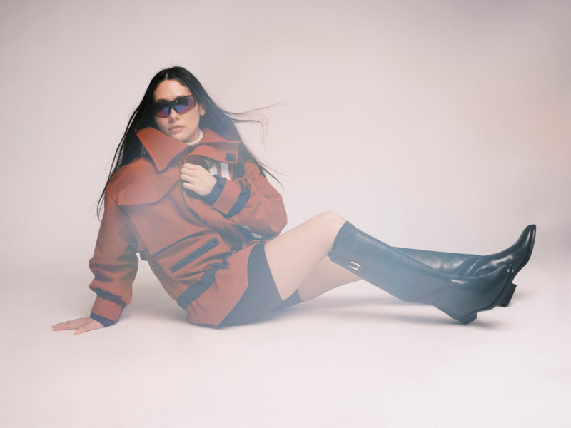 VESTE CASERNE ROUILLE FLAMBOYANT
